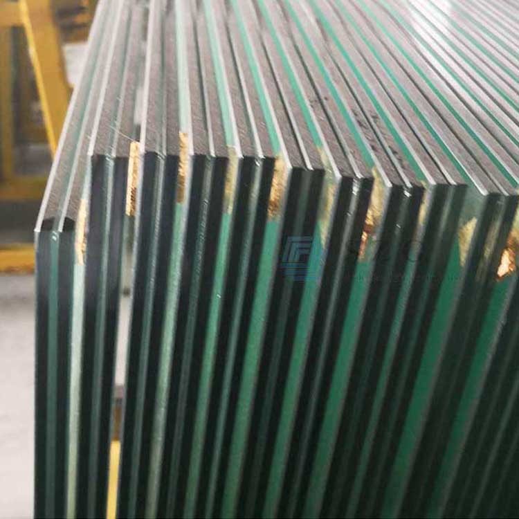 Clear PVB Toughened Laminated Glass in Super White Color for Curved ...
