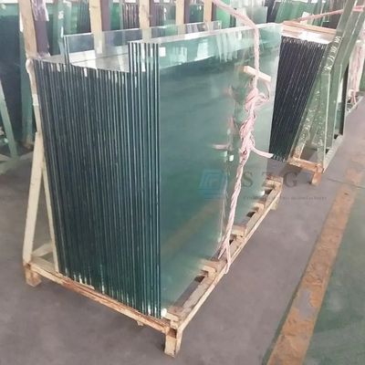 10 มิลลิเมตร / 5 + 5 มิลลิเมตร หนา กระจก laminated tempered สําหรับ balcony ราง