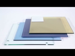 การตกแต่งสถาปัตยกรรม สีโปร่ง กระจกหมักเจาะ