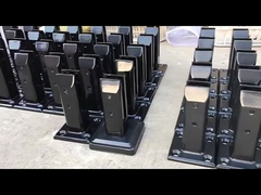 ด้านติดตั้งกระจก Spigots, กระจกรั้วกระจก, กระจกสแตนเลส