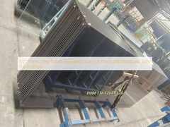 1/2'12 มิลลิเมตร สีเทา สีแก้วหมึกสําหรับประตู