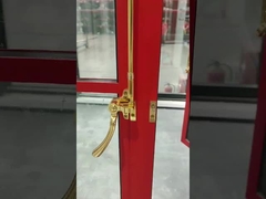 หน้าต่างกระจกทรงคานแบบสั่งเองที่มีกรอบอลูมิเนียม